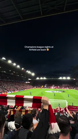 Champions league is back 😍 #liverpoolfc #lfc #championsleague #fyp 