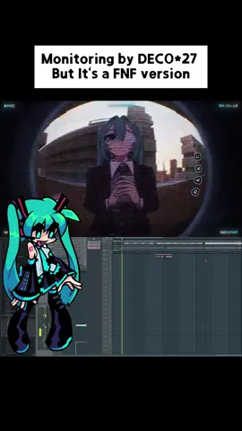 Monitoring Best Friend Remix by DECO*27 But It's a FNF' version - Demo #fnf #fnfmod #fridaynightfunkin #hatsunemiku #miku #deco27 #monitoring