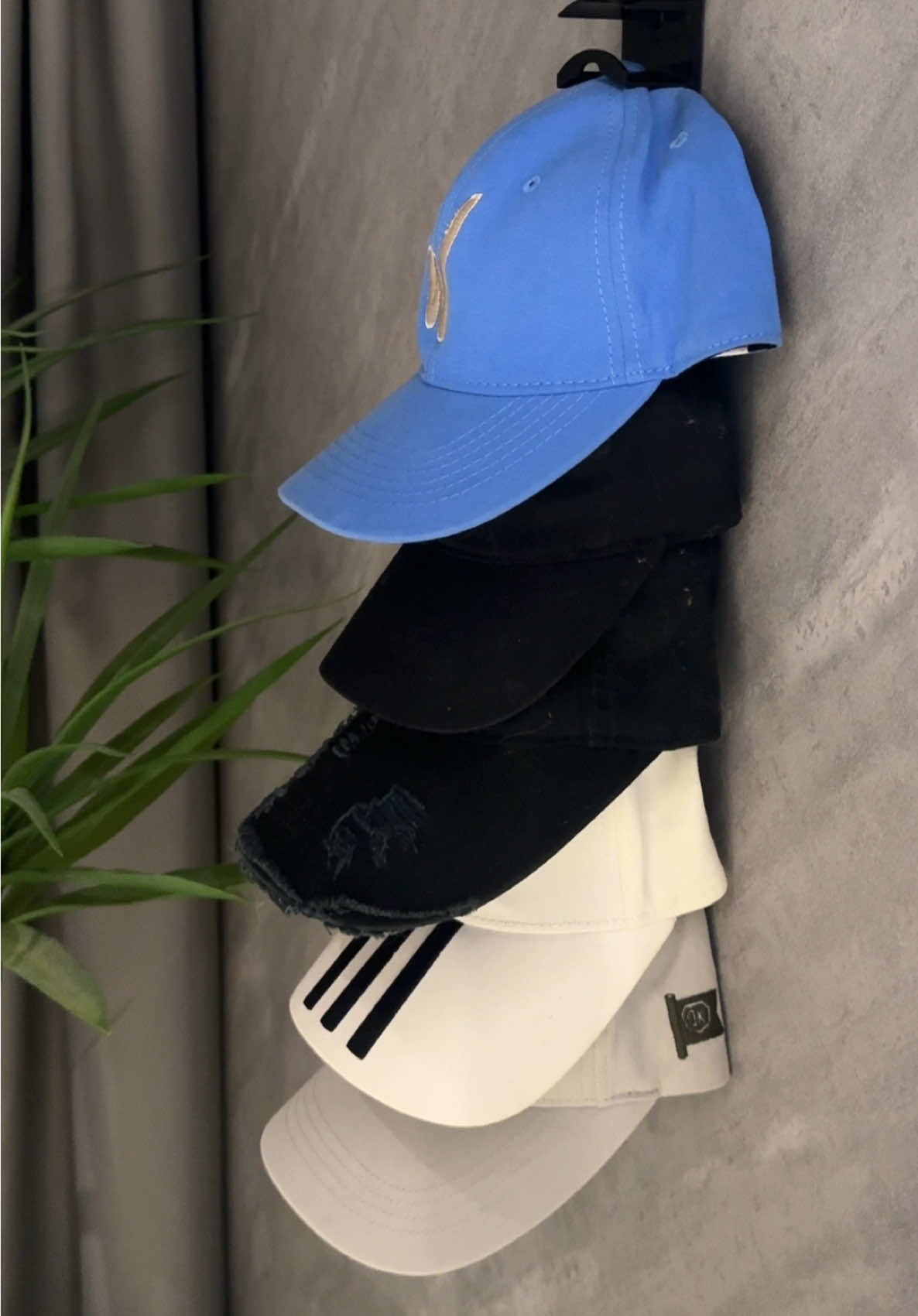 Finally found the perfect home for my hats! #HatHack #HatStorage #TikTokMadeMeBuyIt #HomeOrganization #TikTokShopRestock