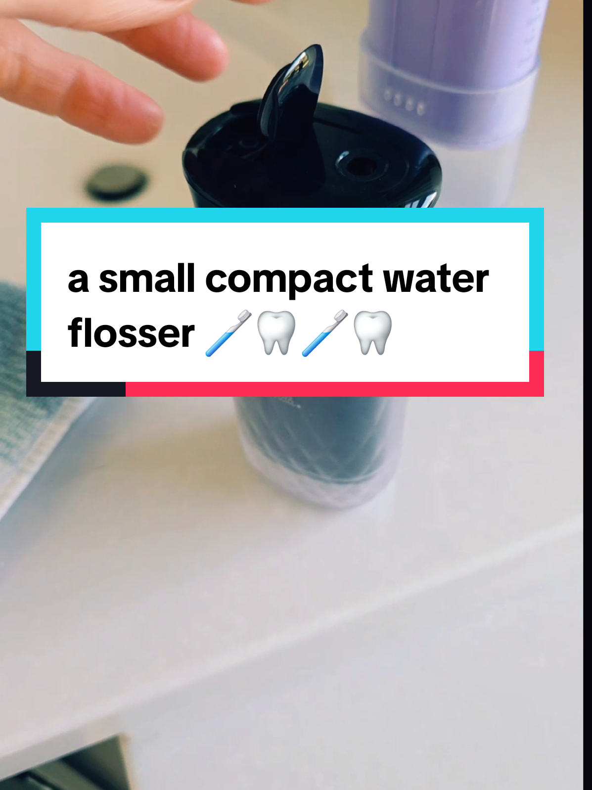 Gurunada compact water flosser  #waterflosser #waterflossing #waterfloss #oralhygiene #gurunanda @GuruNanda LLC @Pearl @Puneet Nanda bridge the gap 