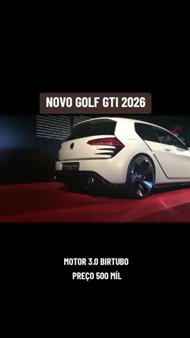2026 Novo Volkswagen golf GTI. #Volkswagen #golf #golfgti #fyp #tiktok 