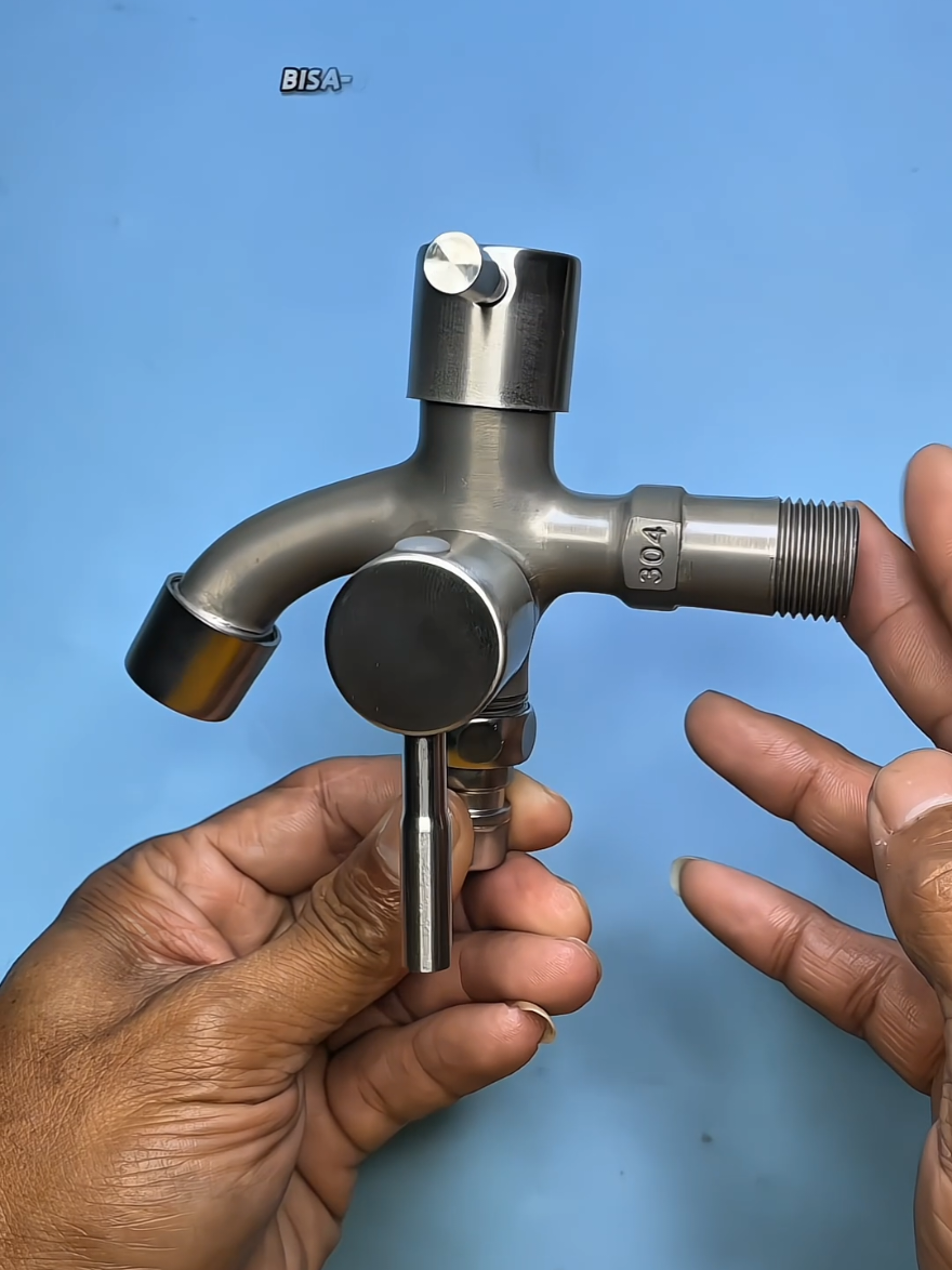 kran air dua cabang sus 304 aliran airnya deras #kranairduacabang #kranair #kranduacabang #krancabang 