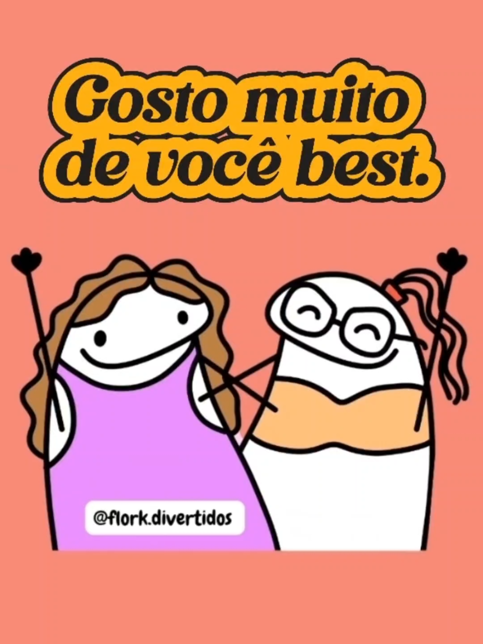 Gosto muito de voce best. #humorbrasil     #audiosparatiktok  #flork #comedias #amigasprasempre 