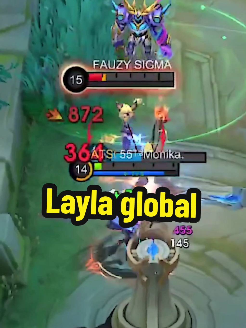 Season 37  global Layla Blue Specter ♥️ #fyp #global #mlbb #moon #layla 