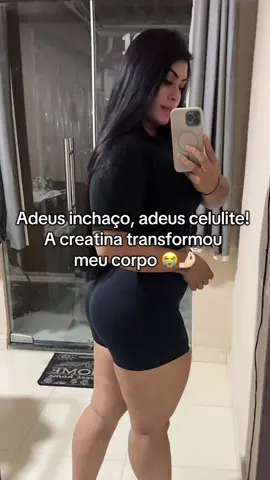 Descobri o segredo para pernas mais lisinhas: creatina + constância🤌🏻 #CreatinaFeminina #MeuPumpÉMeuSegredo #CorpoEmConstrução 