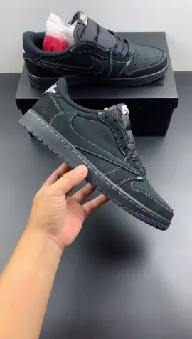 Travis Scott x Air Jordan 1 Low  Black Phantom 🛩️ Frete grátis! 📸 imagens reais do produto 📦 pedido sob encomenda! #travisscott #jordan1lowtravisscott #fy #streetwear #fashion  