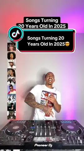Songs Turning 20 Years Old In 2025🤯🎶 I can’t believe these songs are already this old😭 SHARE THIS WITH SOMEONE THAT LOVES 2000s MUSIC!❤️‍🔥 #2000s #hiphop #rnb #dj #throwback 