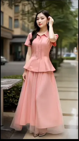Mijustore B106 Sét thiết kế áo#phoidoxinh #thoitrangnu #quanaonu #setvayaonu #vayao 