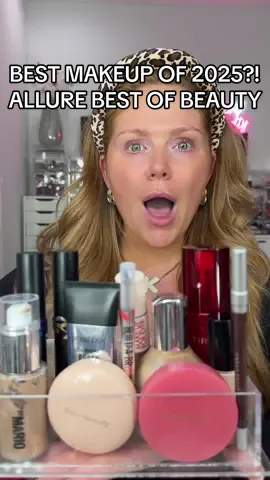 Full face of the 2025 allure best of beauty winners! Are these the best beauty products of 2025? What do you think? #makeup #beauty #allurebestofbeauty #bestmakeup #makeuptutorial 