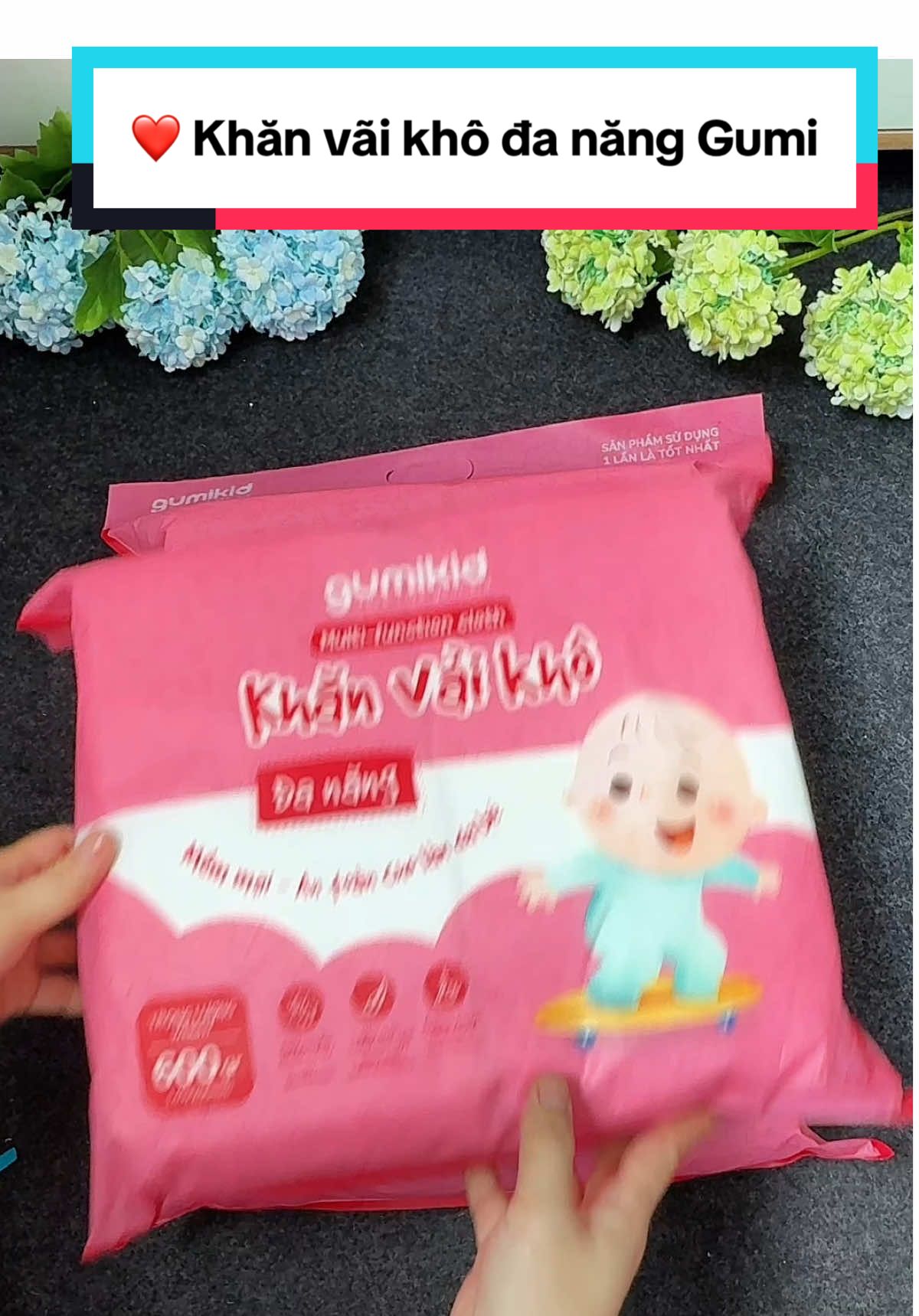 ❤️ Khăn vãi khô đa năng Gumi đang có voucher giá tốt được gần 2kg luôn ah cả nhà. #khanvaikhogumi #cindythuytichcuc 