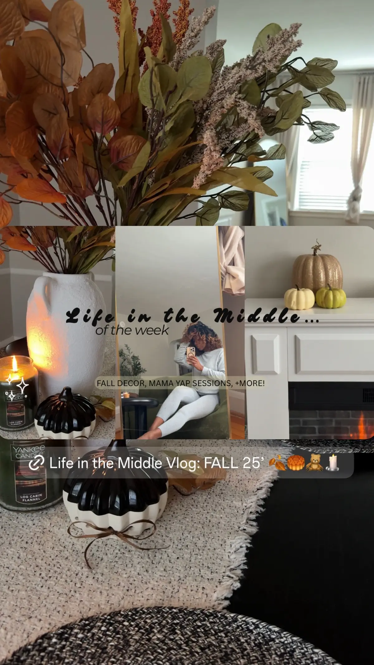 Still auditioning to be your favorite lifestyle comfort creator 🥹🫂😭#sahm #MomsofTikTok #comfortcreator #fallvibes #falldecor #fall2025 #blacksahm #youtube 