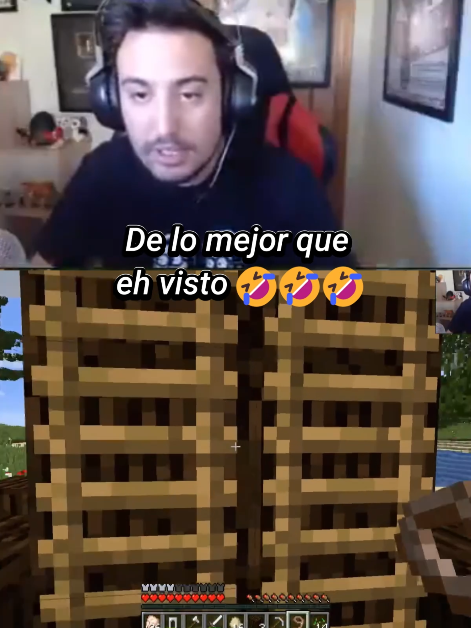 De lo mejor que eh visto 🤣🤣🤣#angelclips124 #fargan #willyrex #Minecraft