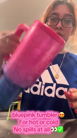 #bluepinktumblers #hotorcoldbeverages #tumblersoftiktok #nospills #tiktoktumblershop 