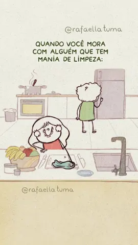 Conhece alguém assim? 🧹🧽 Obs: quem achar a baratinha não conta onde ela tá 🤐
