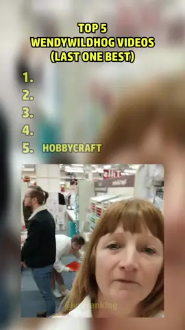 TOP 5 WENDYWILDHOG VIDEOS! #fyp #funnytiktok #top5 #ranking 