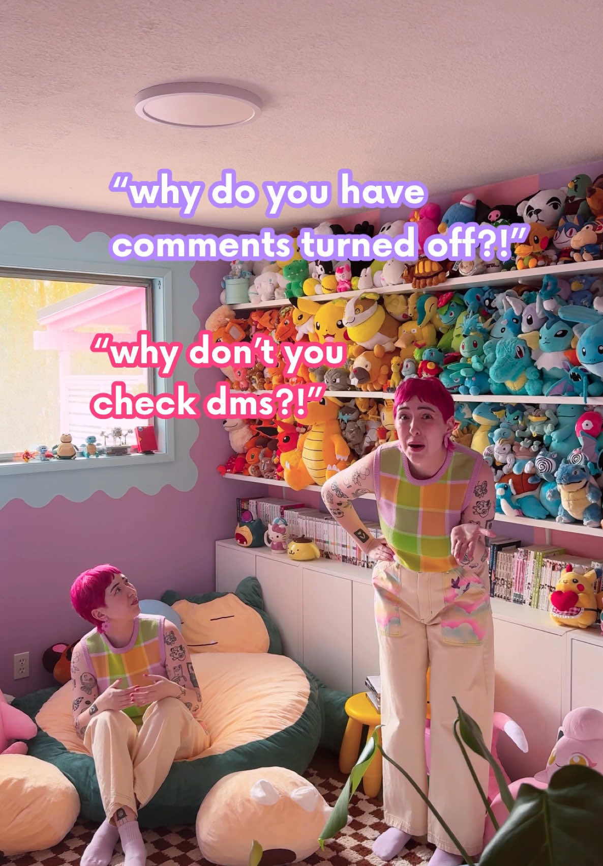 “why can’t I comment on your posts?!” 🤬 the comment in question: *slur* “I don’t think you should exist!” *threat*  yeah, I heavily moderate my accounts so it’s a safe space for my followers and I from blatant hate and bigotry…and I have zero regrets! 👋 but no, if I hear one more thing about limiting your “free speech” I will crash out LOL #tiktokcreator #disabled #queer #transcreator #autisticadults   