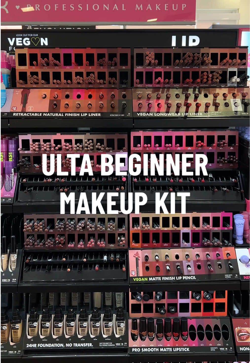 everything you’ll need ⭐️ @Ulta Beauty #fyp #makeupforbeginners #makeupessentials #affordablemakeup #ulta 