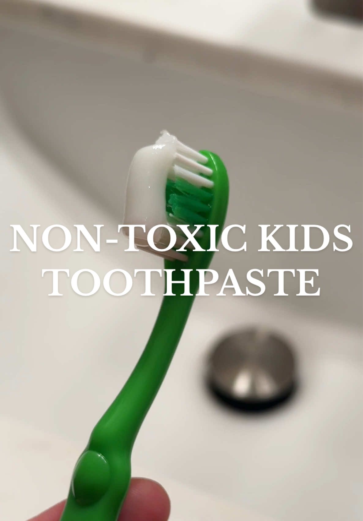 You will not regret making the switch to the NOBS jr. non toxic & fluoride free toothpaste for your kiddos.. trust me!😁 #nobsjrtoothpaste #nobsjr #fluoridefreetoothpaste #kidstoothpaste #toddlertoothpaste 