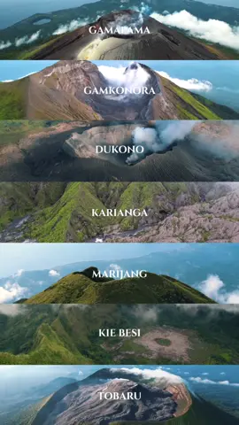 Minimal sekali seumur hidup kamu harus mendaki gunung di Maluku Utara⛰️🇮🇩 #gunungindonesia #malukuutara #indonesia 