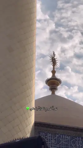 نوراً للروحِ ذكرُكَ يا علي 💚 #أمير_المؤمنين_علي_آبن_أبي_طالب #اكسبلور #النجف_الأشرف #مرقد_الامام_علي_عليه_السلام #لايكات 