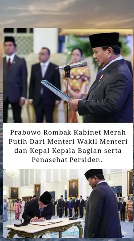 Rombak pak kalo perlu koruptor juga di sikat habis sampai ke angkasa sampai akar akar. #indonesia🇮🇩 #menteri #prabowo #kabinetmerahputih #penasehat 