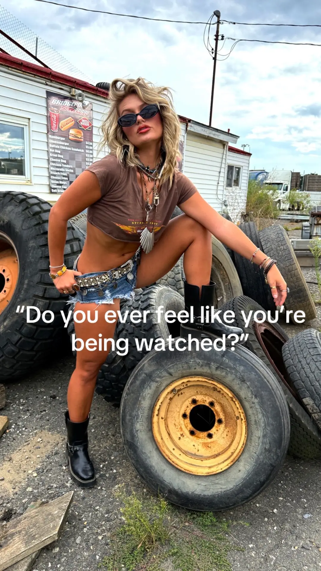 I like to think of it as entertaining, my girly pops