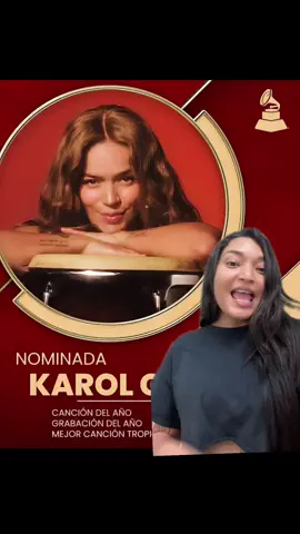 Karol G, nómina de los Latin Grammys #chisme #karolg #mundial #global 