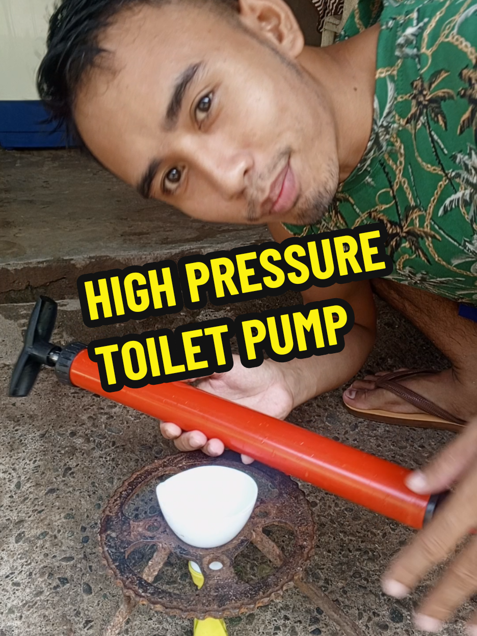 Hindi na mababarahan ang inidoro, lababo or tubo kung meron ka nitong High pressure Toilet Pump  #toiletpump #highpressuretoiletpump #pumptoilet #toiletdredging #pump 