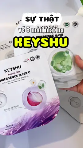 Mặt nạ Keyshu #keyshu #matnarauma #matnahanhtim #matnakeyshu #skincare 