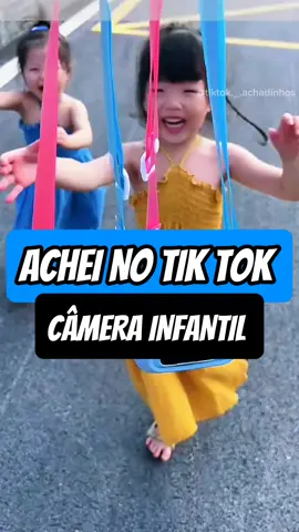 Olha essa Mini Câmera para seu Filho #diadascriancas #filhos #crianças #diversao #fotos 