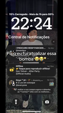 como desatualiza? 😔 #ios26 #iphone #fy #fouryou #fyyyyyyyyyyyyyyyy 