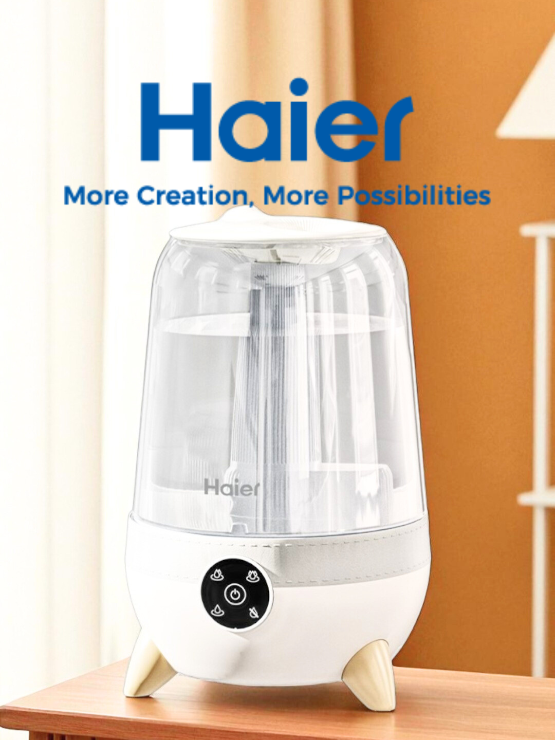 “Tired of dry air sa office? 😮‍💨 Nakaka-distract at nakaka-stress ‘pag ang hangin sobrang dry! With the Haier US101 Ultrasonic Humidifier, breathe fresh and stay comfy habang nagtatrabaho. 💨✨ Super quiet, stylish, at perfect sa desk mo — para mas focus, mas productive, at mas healthy everyday. 💼🌿 #haier #haiersmartappliances #haiersmallappliances #MoreCreationMorePossibilities #humidifier
