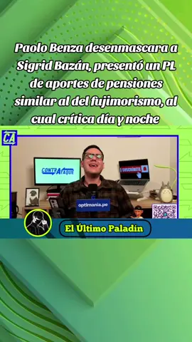 #afp #paolobenza #sigridbazan #perú #elúltimopaladín 