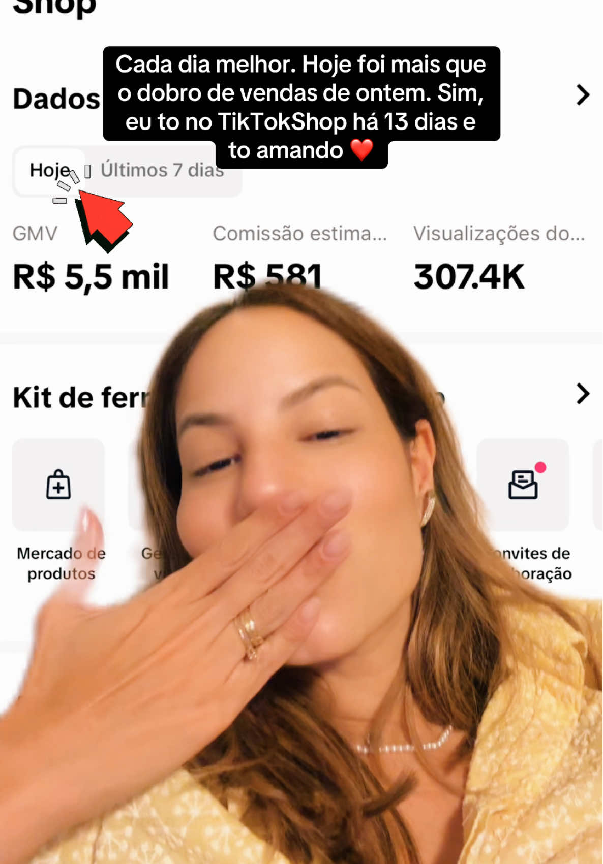 Fechando nosso dia de vendas no TikTokShop sem Live, apenas com vídeos que eu faço no perfil. Sim, cada dia melhor nas vendas e na monetização aqui também #tiktokshop 