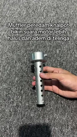 Muffler peredam knalpot motor, suara lebih adem tarikan tetap mantap. #mufflerknalpot #aksesorismotor #peredamknalpot #knalpotmotor #otomotif 