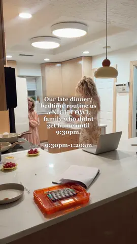 Who has anxiety from our schedule?😅😅 I will say that this was a super late dinner😅😅 #nightowlroutine #nightowl #nightowls #bedtimeroutine #dinnerroutine 