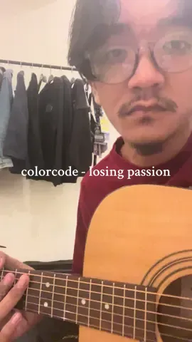 tes akustik baruuu #colorcode #losingpassion #merra #midwestemo #mathrock 