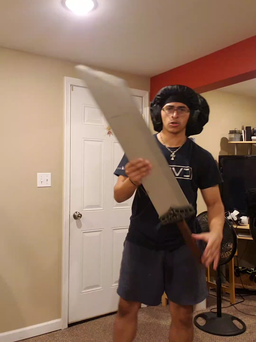 CURSE ON MY SWORD!! Peep the concepts yall!! Not A Real Sword Guys ☝🤓#fyp #dance #jerseyclub #iamramzy #trending 