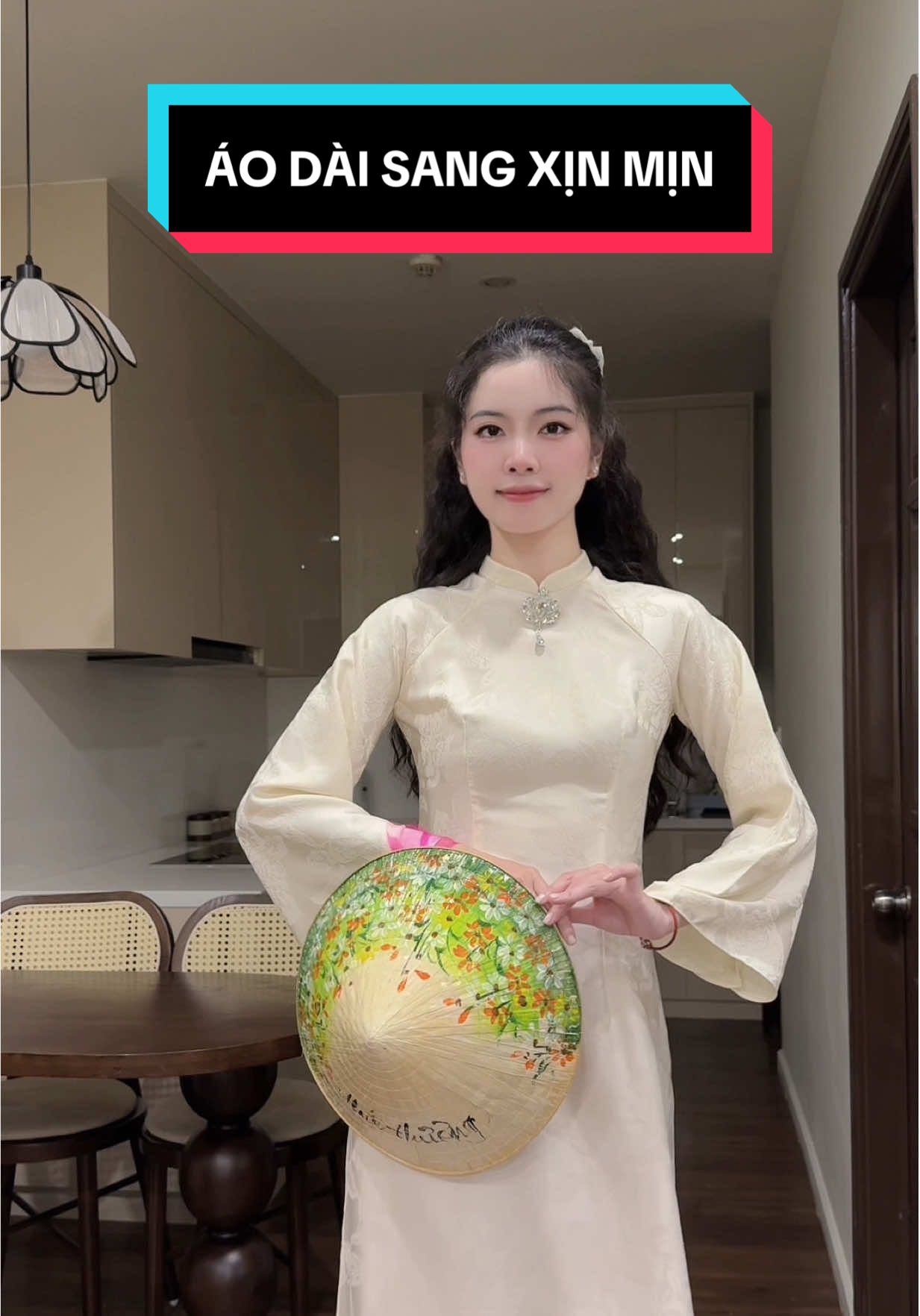 Áo dài sang xịn mịn #nanakimdua 