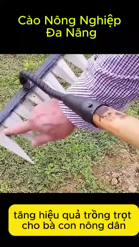 Dụng cụ cào cỏ xới đất đa năng thép carbon cao cấp | Vừa làm cỏ vừa xới đất – Bền, nhẹ, tiện dụng
🔥 DỤNG CỤ CÀO CỎ SIÊU TỐC – XÓA SẠCH CỎ DẠI CHỈ TRONG 1 PHÚT! 🌿⚡
Dụng Cụ Nông Nghiệp Cào Xới Đất Làm Cỏ Đa Dụng 8 Răng – Giải Pháp Hiệu Quả Cho Nhà Vườn Thông Minh
✅ Bạn đang tìm một dụng cụ làm vườn đa năng, bền chắc, tiện lợi?
👉 Dụng Cụ Nông Nghiệp Cào Xới Đất Làm Cỏ Đa Dụng Loại 8 Răng chính là lựa chọn hoàn hảo cho mọi người làm vườn từ nghiệp dư đến chuyên nghiệp.

💎 Ưu điểm nổi bật của sản phẩm:
🔹 Thiết kế thông minh 8 răng sắc bén: Giúp cào đất, xới đất, làm cỏ một cách dễ dàng và nhanh chóng, tiết kiệm công sức gấp nhiều lần so với phương pháp truyền thống.
🔹 Chất liệu bền bỉ, chắc chắn: Chống gỉ, chống mài mòn, sử dụng tốt trong cả điều kiện đất khô cứng hay ẩm ướt.
🔹 Kích thước tiêu chuẩn, dễ thao tác: Thiết kế vừa tay, đảm bảo an toàn và thuận tiện khi sử dụng.
🔹 Ứng dụng đa dạng: Dùng được trong vườn rau, ruộng nhỏ, sân vườn, bồn cây cảnh...

📦 Thông tin sản phẩm:
Có 2 loại:
1/Loại 8 Móng Ngang 20cm
2/Loại 8 Móng Ngang 25cm
Đơn vị: 1 chiếc

Màu sắc: Như hình đại diện

Khối lượng: ~0.9 kg

Kích thước đóng gói: 26 x 26 x 13 cm

Kích thước sản phẩm: 30 x 25 x 10 cm

Chất liệu: Hợp kim thép cao cấp phủ sơn chống gỉ
ANH EM LƯU Ý DỤNG CỤ KHÔNG BAO GỒM CÂY GỖ DÀI ANH EM VỀ TÌM CÂY GỖ GẮN VÀO NHÉ!!!
🌾 NHÀ VƯỜN, LÀM NÔNG – ĐỪNG ĐỂ CỎ DẠI HÀNH HẠ ANH EM! 🌾
Bạn mất quá nhiều thời gian để dọn cỏ? Giải pháp đã có! 💥
👉 Cào cỏ siêu tốc giúp dọn sạch cỏ gấp 5 lần, xới đất nhanh, làm vườn khỏe re!
💯 TÍNH NĂNG VƯỢT TRỘI:
✅ Lưỡi cào sắc bén – Kéo nhẹ, cỏ bật gốc!
✅ Tay cầm chắc chắn – Cầm lâu không mỏi, làm việc cả ngày vẫn khỏe!
✅ Thiết kế thông minh – Cào cỏ, xới đất, làm luống nhẹ nhàng!
✅ Độ bền cực cao – Dùng lâu dài, tiết kiệm chi phí!
🚀 XEM NGAY để thấy tận mắt hiệu quả đỉnh cao!
🔖 #CàoCỏSiêuTốc #DọnCỏNhanh #NhàVườnTiệnLợi #DụngCụLàmVườn #XớiĐấtSiêuNhanh
#dungculamvuon #caoxoidat #lamco #dungcunongnghiep #dungcu8rang #lamvuonhieucuqua #dungculamdat #nongnghiepthongminh #shopeebanchay #lamvuon365 #dungcuchuyendung

 