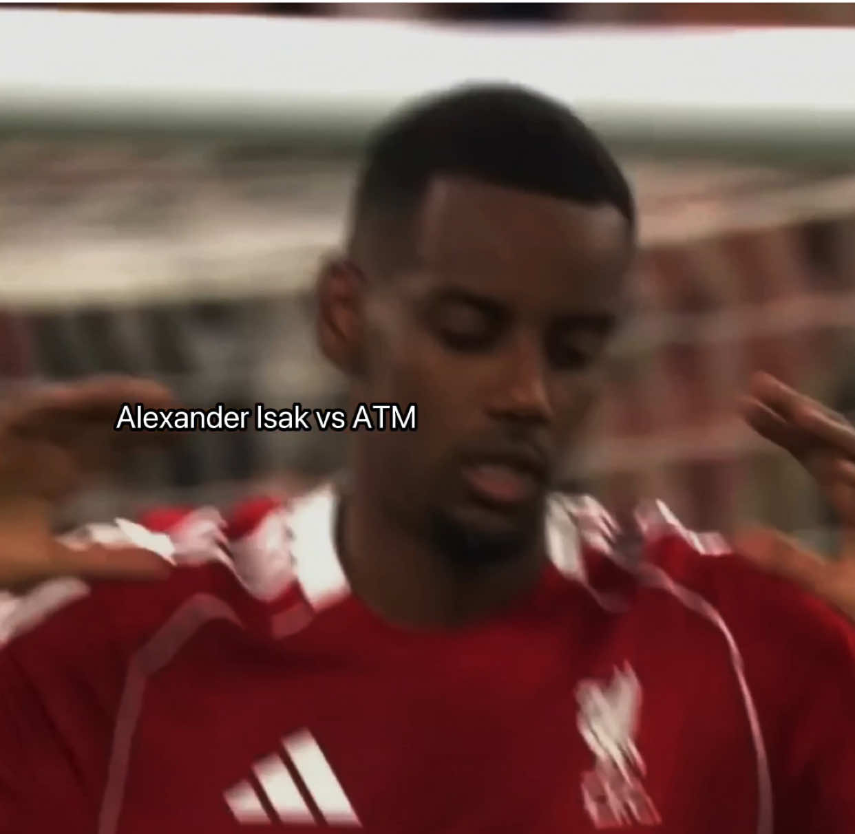 Alexander Isak First match UCL🔥#ucl #alexsanderisak #liverpoolfc #tranding 