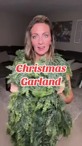 Grab these early! #christmas #christmasdecor #garland #christmasgarland #tiktokshoprestock 