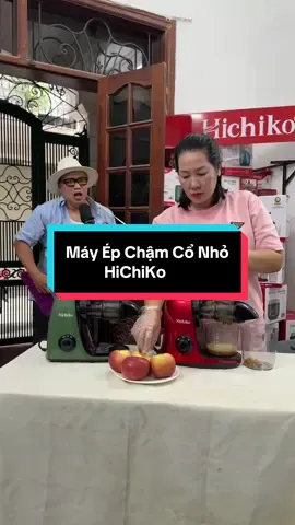 Máy ép hoa quả trục ngang cổ nhỏ HiChiKo (HC-3405) ép nước Táo rất thơm ngon và tiện lợi #dangdiep26488 #dangdiep1988 #hichiko #xuhuong #giaitritiktok 