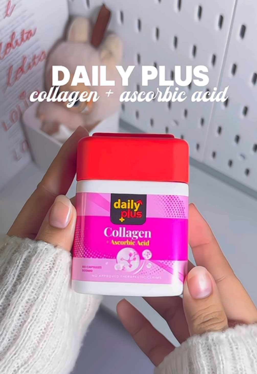 trusted collagen with vitamin c from @Daily Plus 💗✨ #collagen #dailyplus #dailypluscollagen #vitamins #health