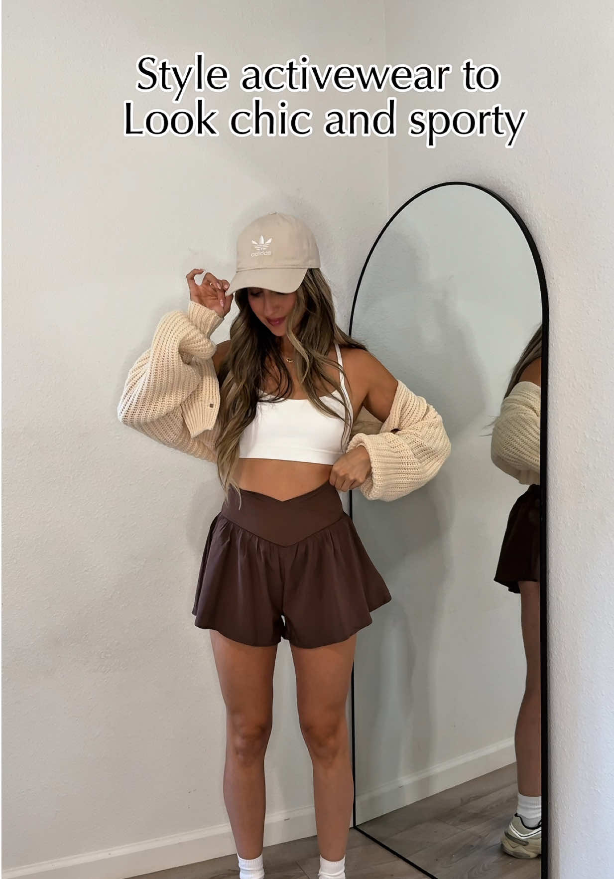 Style activewear to look chic and sporty✨ All links can be found in my LTK storefront or Amazon storefront! links in my bio✨ Discount code: NKETKXPP off flowy shorts! #newbalance9060 #outfitinspo #casualstyle #fashioninspo #amazonfinds #activechic #outfitideas #amazonfashion#creatorsearchinsights 