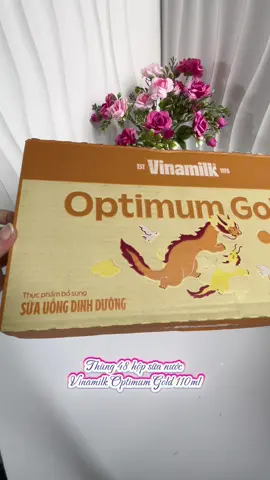 Thùng 48 hộp sữa pha sẵn optimum gold tiện lợi #tiktok #xuhuongtiktok #xuhuong #optimum #chamcon 