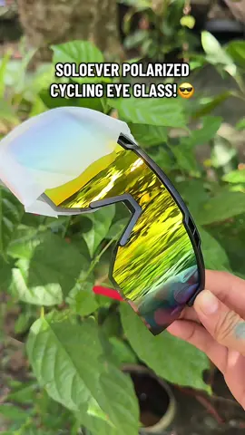 SOLOEVER POLARIZED CYCLING EYE GLASS!😎 #soloever #soloevereyeglass #cyclisteyeglass #polarizedeyeglass #cyclist 