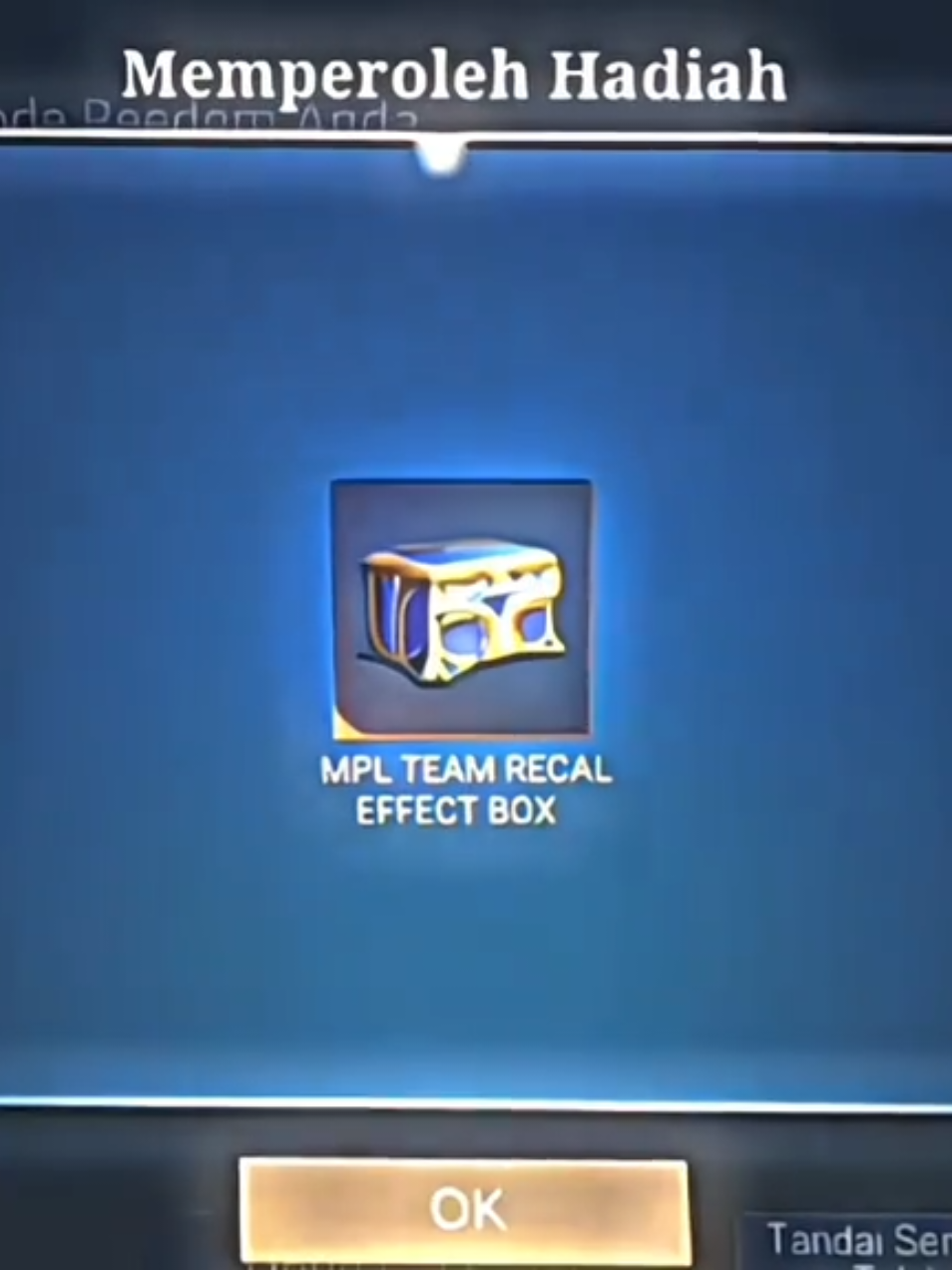 GET THE MPL RECALL VIA THE REEDEM CODE ON IN BIO . EVENTALSTAR, THANK YOU MOONTOON 🤗🫣#eventmlbb #mobilelegends #mlbbcreatorcamp #mobilelegendsbangbang  #mobilelegendsmalaysia 