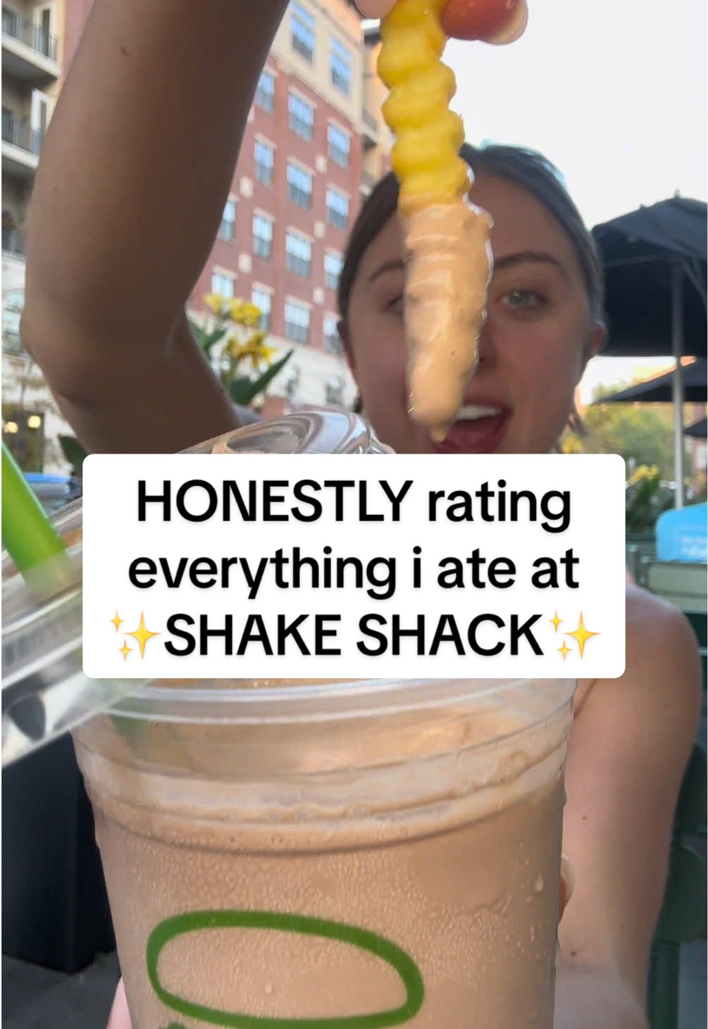 the last combo though✨ my face says it all #shakeshack #fastfood #shakeshackburger #everythingiate 