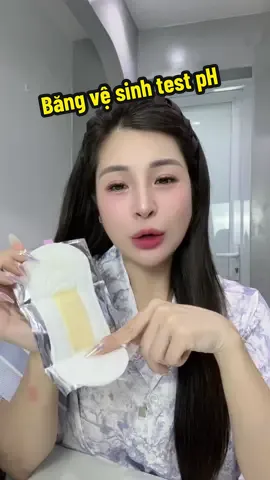 Băng vệ sinh teét độ pH tại nhà tiện lợi#bangvesinh #bangvesinhphunu #bangvesinhtestph #nhungthone #nhunghaiphongreview 